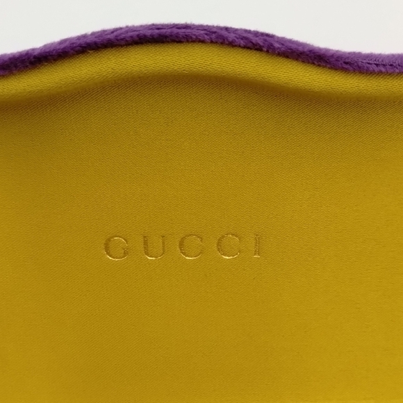 Gucci Velvet Purple and Mustard Case - Picture 2 of 7